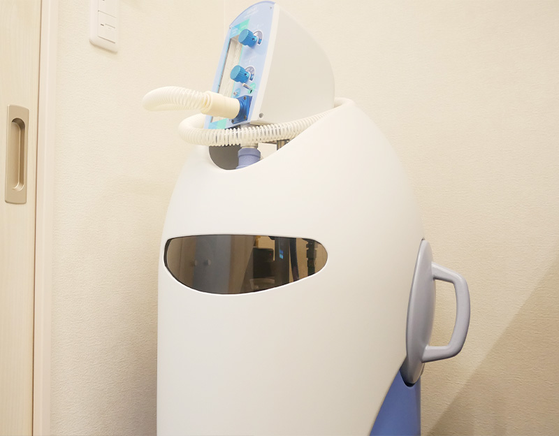 歯科恐怖症の方のための笑気麻酔